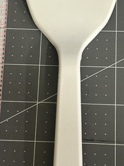 Vintage Tailor Made 2 Slot Spatula Turner Flipper Nylon Plastic White Taylor