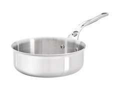 De Buyer Affinity Stainless Steel Pot Straight 24cm Pot / Frying Pan 3730.24
