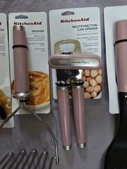 KITCHENAID (LOT OF 9) Kitchen Tools Utensils OHDRA *DRIED ROSE/PINK/MAUVE* New