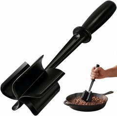 Kitchen Cooking Premium Heat Resistant Meat Potato Masher 5 Blades Non Stick New