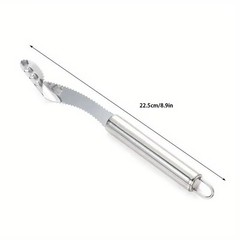 Stainless Steel Round Tube pepper corer – Kitchen Cooking Utensils piece – 1pc