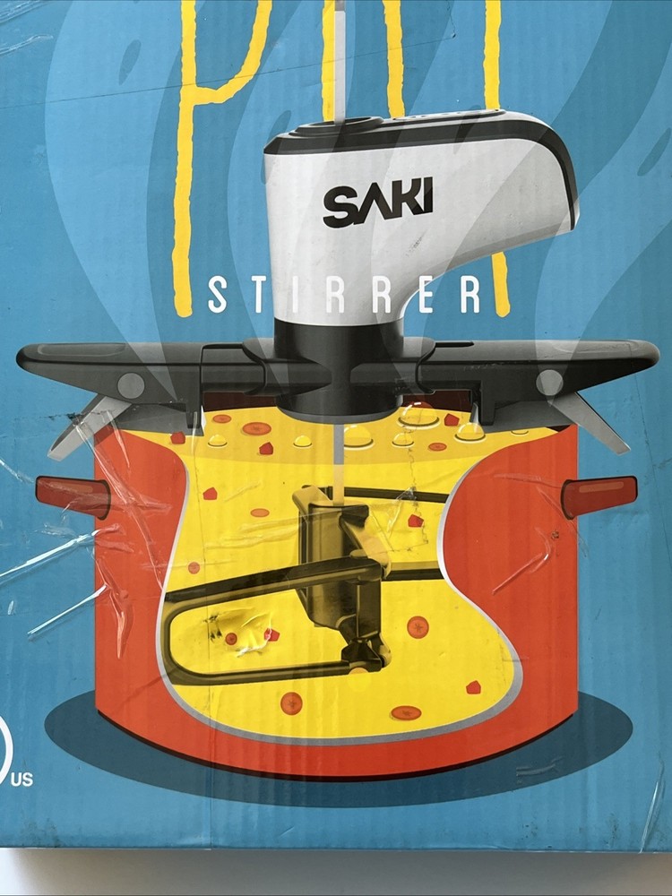 Saki 2 Speed Adjustable Automatic Electric Hands Free Cooking Pot Stirrer