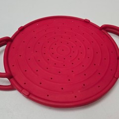 3 Pc Silicone Frying Pan Grease Splatter Guard Heat-Resistant Shield 8″ 10″ 12″