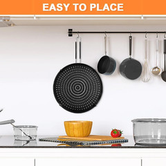 Splatter Screen for Frying Pan,Silicone Grease Splatter Guard, Heat-Resistant Sp