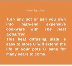 Heat Equalizer Lot Of 3 Units, No Handle. Cooking Unit