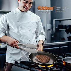 Tongs For Cooking Up to 600 °F Metal Kitchen Tongs 3PCS 7,9,12 Resistant 600 Deg
