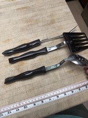 Cutco Serving Spoon Ladle Spreader Fork lot of 3 Kitchen Tools