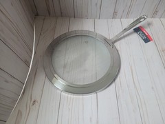 New All Clad 11.5 inch Stainless Steel Splatter Screen with Tag