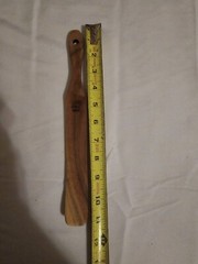 5PCS Wooden Spurtles Set, Non-Stick Natural teak Wood Spatulas Comes With Apron