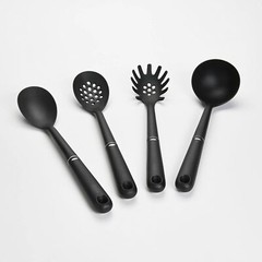 OXO Good Grips Black Nylon Soup Ladle With Soft Comfortable Grip Dishwasher Safe