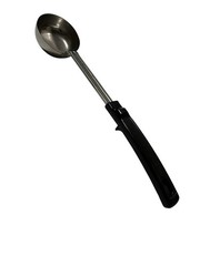 Vollrath Grip N Serve Solid Round Spoodle, 3 oz, Black Handle – 61167