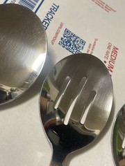 Stainless China Serving Large Spoon & Slotted Spoons