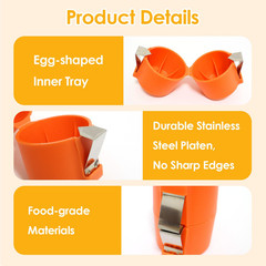Cracker Tool Egg Breaker Manual Shell Separator Opener Kitchen Tools For Egg Lot