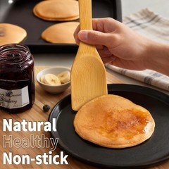 Cooking Utensil Set Bamboo Wooden Spoons Non-Stick Pan Safe Kitchen Tools 6pcs
