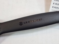 Le Creuset Black Plastic Rice Paddle 10.25 in Long Dishwasher Safe NWT