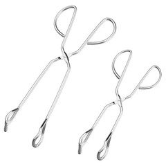 HINMAY Stainless Steel Kitchen Scissor 10 Inch & 13 Set of 2, Silver