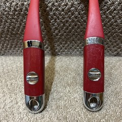 KITCHENAID PROFESSIONAL RED UTENSIL LOT BAKING SPATULA & LARGE SLOTTED SPATULA