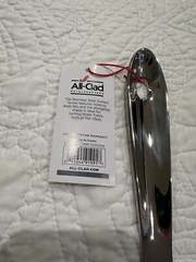NWT All-Clad Long Slotted Spatula Stainless Steel Polished 15” Turner