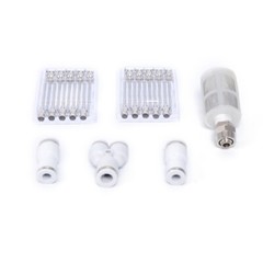 50W 2 Gun Meat Injector Electric Pump Gun Meat Saline Syringe Pump w/ 10 Needles