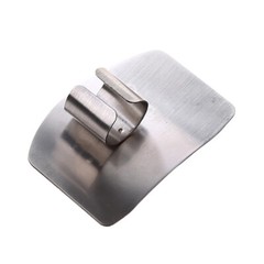 Kitchen Finger Hand Protector Guard Stainless Steel Chop Slice Shield Cook Tool