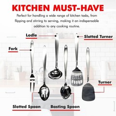 13.5 Inch Dishwasher Safe Turner with Elegant Design – Ideal Kitchen Essential