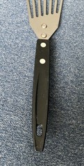 Vintage Stainless Steel Slotted Fish Spatula Flipper 11.5 Inches Long Unbranded