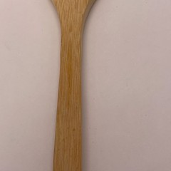 Pampered Chef Spoon Bamboo Wooden Kitchen Tools Mixing Cooking Baking 12″ Round