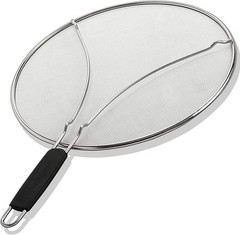 Bergkoch Splatter Screen For Frying Pan – 15 Inch Stainless Steel Grea