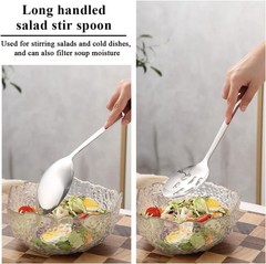 6-Piece Heavy Duty Stainless Steel Kitchen Utensils Set Cooking Tools Spatulas