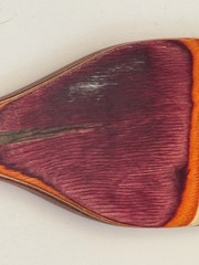 Island Bamboo Pakka Wood 12” Rainbow Spatula Turner Red Purple Utensil