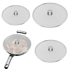 Splatter Screen 3 Pack 13 in 11.5 in 10 in Stainless Steel