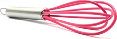 Mini Whisks 6 inch 2Pcs Stainless Whisk+silica gel, Hand Egg Mixer for Flour …