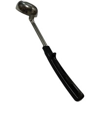 Vollrath Grip N Serve Solid Round Spoodle, 3 oz, Black Handle – 61167