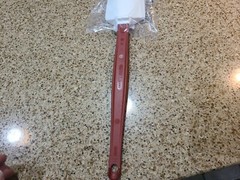 Rubbermaid Commercial 1967 High Heat Silicone Spoon Spatula14-3/4″ FG196700RED
