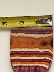 Island Bamboo Pakka Wood 12” Rainbow Spatula Turner Red Purple Utensil