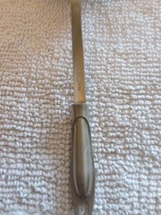 Inox Edelstahl Slotted Spoon 18/10 Stainless 14 Inch Slotted Draining Round