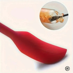 3pcs Mini Silicone Spatula Set Heat Resistant Jar Bottle Kitchen Tools – NEW