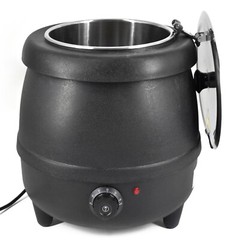 Commercial Electric Soup Kettle Warmer Countertop Food Warmer Pot Restaurant New