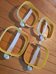 Williams Sonoma non-stick Egg Mold Shaper Frying Pan Griddle Pancakes Lot of 4