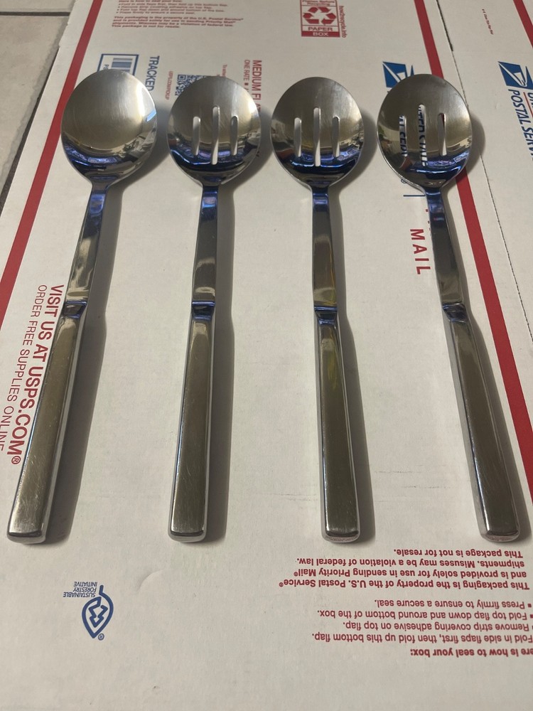 Stainless China Serving Large Spoon & Slotted Spoons