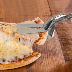 Steak Clamps, 3-in-1 Cooking Tong, Double Sided Spatula, 10 inch Multifunctio…