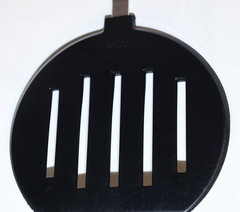 Ekco 400° Spatula Wide Round Nylon Slotted Pancake Turner Black USA