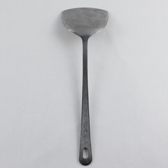 18/0 Stainless Steel Wok Spatula W/ Long Handle Made in China Used Condition