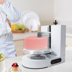 4-12” Electric Birthday Decorating Machine Display Smooth Cream Cake Machine