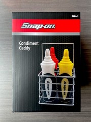 Snap-On Tools Condiment Bottle W/ Caddy, Limited Edition Promo🔥