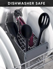 Silicone Kitchen Utensils Set, 5 PCS Heat Resistant Non Stick Cooking Tools, Sil