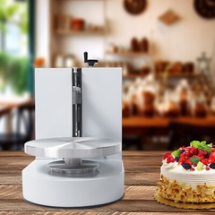Display Smooth Cream Adjustable 4-12” Birthday Cake Decorating Machine White