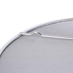 13″ Stainless Steel Splatter Screen Grease Guard Frying Pan Kitchen