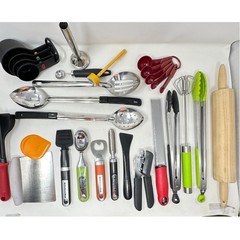 22 Pc Kitchen Utensil Lot KitchenAid Microplane OXO Cooking Tools Baking Gadgets