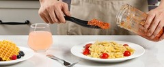 3 PACK Silicone Cooking Spatula & Spoon for Nonstick Cookware, BPA-Free |